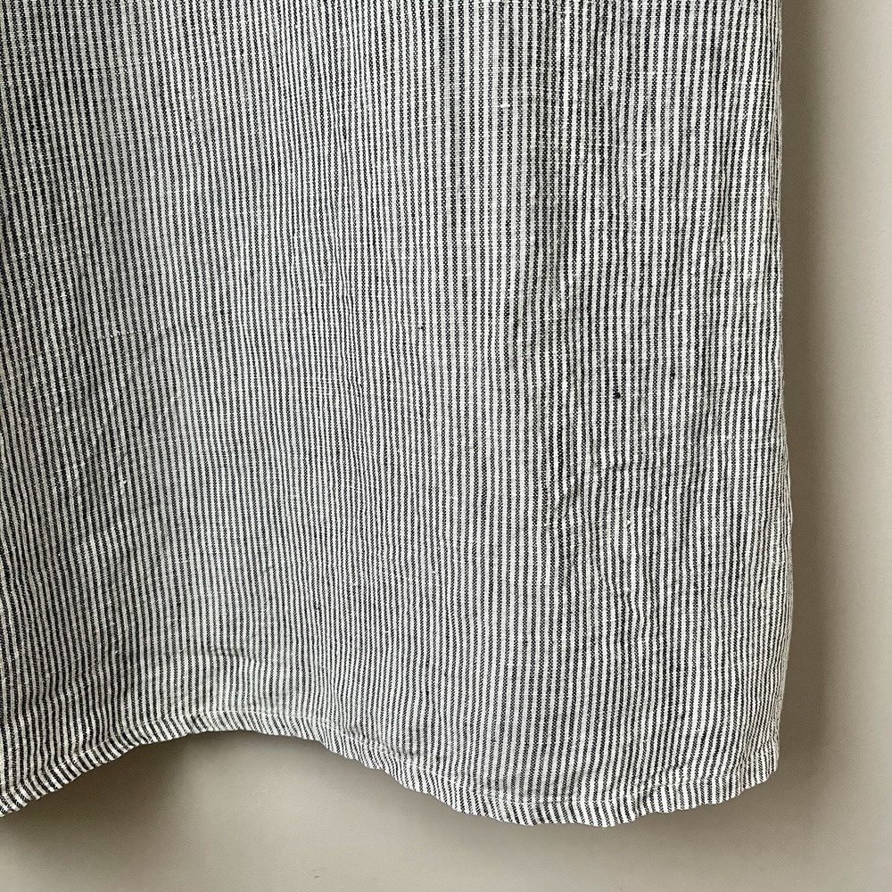 Vintage striped linen dress with pockets! - Picture 10 of 12